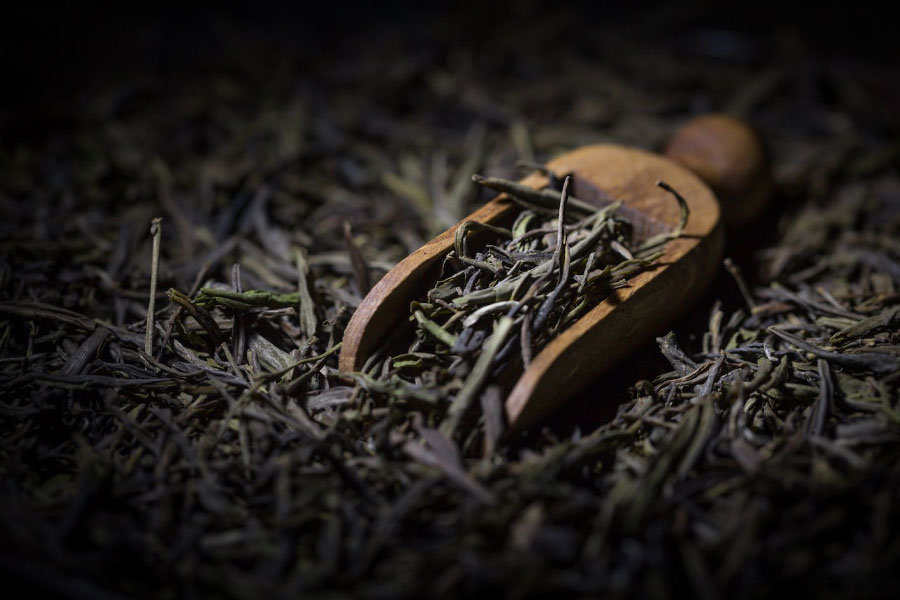 TeaGallery01 Loose green tea