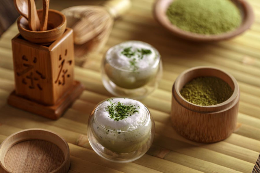 TeaGallery03 Fresh macha latte